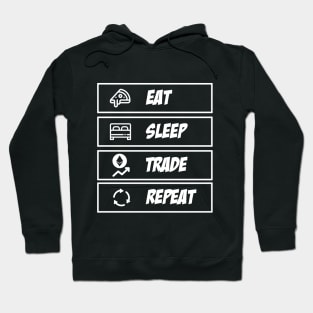 Eat Sleep Trade Ethereum Repeat Hoodie